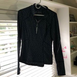 Blue Zella athletic quarter zip